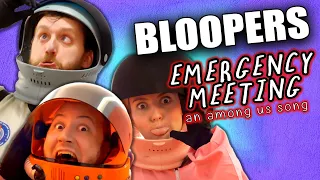 Bloopers from EMERGENCY MEETING: AN AMONG US SONG