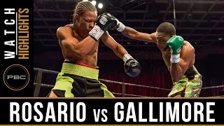 Rosario vs Gallimore HIGHLIGHTS: April 29, 2017 - PBC on FS1