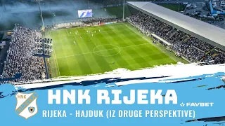 Rijeka - Hajduk  - iz druge perspektive