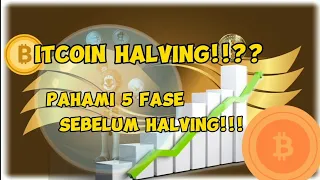 Bitcoin Halving Bulan April 2024!!?? Pahami 5 Fase Sebelum Halving Ini!!!