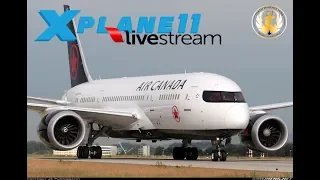 X-Plane 11 | B789 A319 | Crossing the Pond (CANADIAN EDITION)