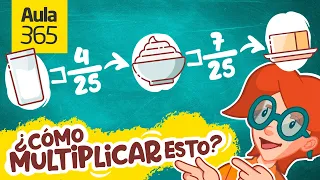 ¿Cómo multiplicar fracciones? | Videos Educativos Aula365