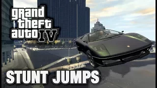 GTA IV - 50 Stunt Jumps Guide