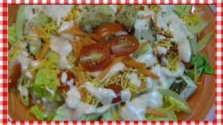 Buffalo Chicken Dinner Salad Recipe ~ Noreen's Kitchen