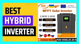 PowMr 3.2KW Hybrid Solar Inverter 24V to 230V MPPT 80A Output Photovoltaic