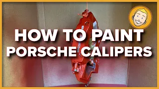 How to PAINT CALIPERS on a Porsche Boxster 986