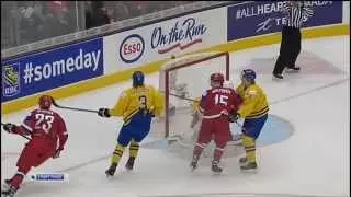 Russia Sweden 4-1. =05.01.15= Россия - Швеция 2015 IIHF Ice Hockey U20 World Championship