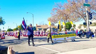 Banda Municipal de Acosta - Costa Rica  Desfile de las Rosas 2019