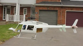 RC Bell 407 First Hover