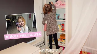 Luna verbouwd haar kamer & uitnodiging voor eerste kinderfeestje!😍 ❋ VLOG #67 - Sanne Verhoeven