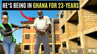 He moved to Ghana, built his house, started a business, then this happened ... II Building in Ghana