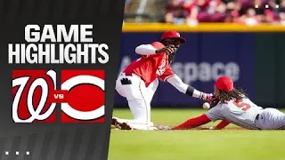 Nationals vs Reds Highlights | 3/30/24 | 2024 MLB Highlights