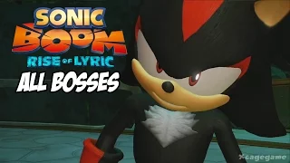 Sonic Boom Rise of Lyric All Bosses