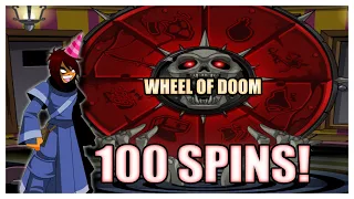 AQW - I SPUN THE WHEEL OF DOOM 100 TIMES!