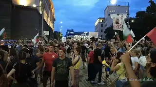 Sofia, Bulgarian Anti-Government protest day 17 - night shift (part 2)