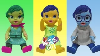 Play Doh Baby Alive Inside OutJoy Sadness Disgust Inspired Costumes