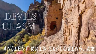 Hiking to Arizona’s Ancient Castle-like Ruin. Devil’s Chasm.