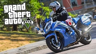 GTA 5 - LSPDFR #37 - MOTO della POLIZIA ITALIANA! (Pipì, Ristorante...)