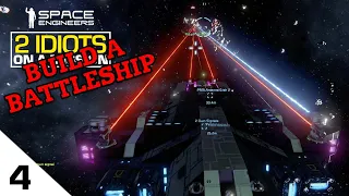 Space Engineers Tutorial - How To Build a Battleship #4 - Large Grid Ship Design