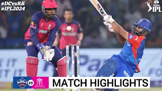 RR vs DC 9th Match IPL 2024 Highlights | IPL Highlights 2024 | DC vs RR IPL Match Highlights Today