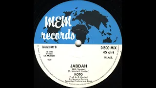 Koto - Jabdah (D.J. Version) [32Bit Re-Mastering from Vinyl]