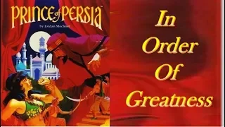 Prince Of Persia Comparison In Order Of Greatness (22 systems)
