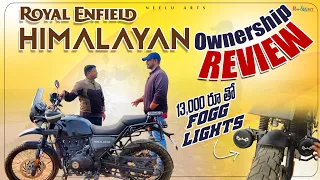 Royal Enfield Himalayan Ownership Review| Mad dog Fogg lights| Neelu arts