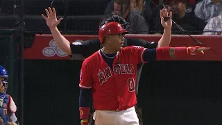 LAD@LAA: Benches clear in Anaheim after hit by pitch