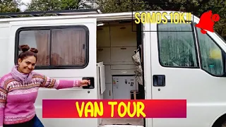 VAN TOUR 🚌| TE MUESTRO TODO LO QUE LLEVAMOS🔥😱 | Peugeot Boxer camperizada 🛠 [Viajeros Argentinos]