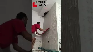 🔥 How to PLASTER Walls, the EASY way, With a SPATULA and ROLLER 🤜🏻 L’outil Parfait