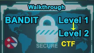 [Kali Linux] CTF Bandit : Level 1 → Level 2 [Over the wire]