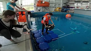 Соревнования по подводной робототехнике во Владивостоке