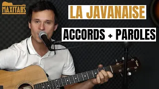 La Javanaise - Serge Gainsbourg / Tuto Guitare / Accords & Paroles