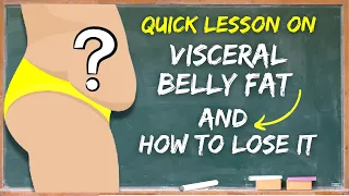 How to Lose Belly Fat -  Quick Lesson  about  Visceral Belly Fat and the Best Way to Reduce it