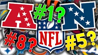 Ranking All 8 NFL Divisions From WORST To FIRST For The 2023 Season