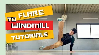 Flare To windmill tutorial by Bimal Rana | Bboy tutorial