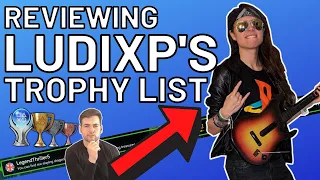 Reviewing LudiXP's Trophy Collection With Her! Is She Worthy Of The Trophy Hunter Hall Of Fame?