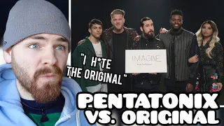 First Time Hearing Pentatonix "Imagine" Reaction