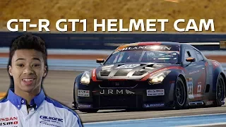 Nissan GT-R GT1 Test Drive: Helmet Cam