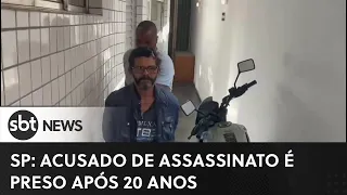 SP: Homem suspeito de assassinato é preso após 20 anos foragido | #SBTNewsnaTV (05/04/23)