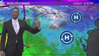 Cleveland Weather: Temps raise, sun peaks and a chance of showers