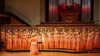 Saulīt' vēlu vakarā (Latvian folksong arranged by Andris Sējāns) / Riga Cathedral Girls' Choir TIARA