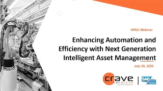 Enhancing Automation and Efficiency with Next Generation Intelligent Asset Management