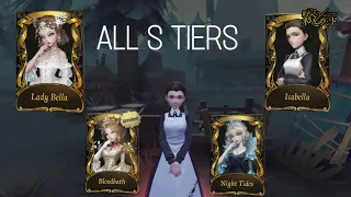 ALL OF BLOODY QUEENS S TIERS | IdentityV | Bloodyqueen Gameplay