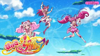 [1080p] Cure Dream, Cure Happy & Cure Yell Combination Attack