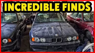 11 Brand New Abandoned BMW E34 5-series With Zero Mileage Were Found In a Warehouse