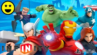 Gli AVENGERS - Gioco di Supereroi Marvel in Italiano - D. Infinity 2.0 PS4 Gameplay ITA