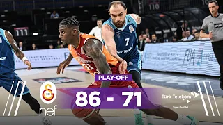 Play-Off Çeyrek Final Serisi - Galatasaray Nef (86-71) Türk Telekom