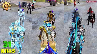 😱 OMG!! THIS GUY HAD ALL X-SUITS & HE CHALLENGED ME, BLOODRAVEN, PHARAOH & GLACIER X-SUIT IN BGMI