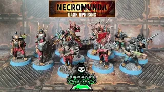 Necromunda:  Dark Uprising Campaign Helot Chaos Cult Starting Roster